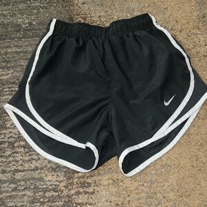 Grey nike running shorts, size xs